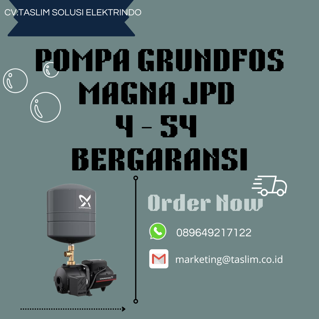 POMPA GRUNDFOS JPD 4- 54 BERGARANSI - CV.TASLIM SOLUSI ELEKTRINDO - 089649217122