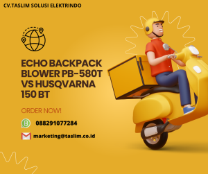 ECHO BACKPACK BLOWER PB-580T VS HUSQVARNA 150BT – CV.TASLIM SOLUSI ELEKTRINDO - 089649217122