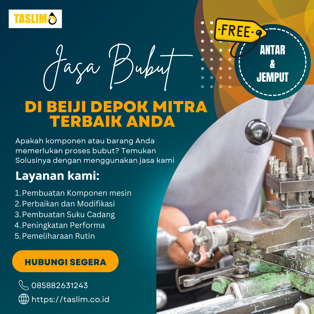 JASA BUBUT DI BEIJI DEPOK MITRA TERBAIK ANDA - CV.TASLIM SOLUSI ELEKTRINDO - 085882631243