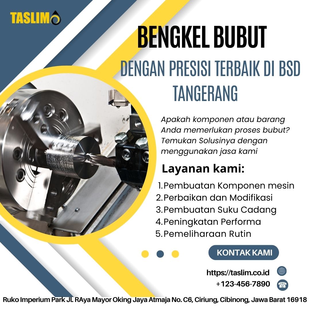 BENGKEL BUBUT DI BEKASI TIMUR GRATIS PENGECEKKAN – CV.TASLIM SOLUSI ELEKTRINDO - 085882631243