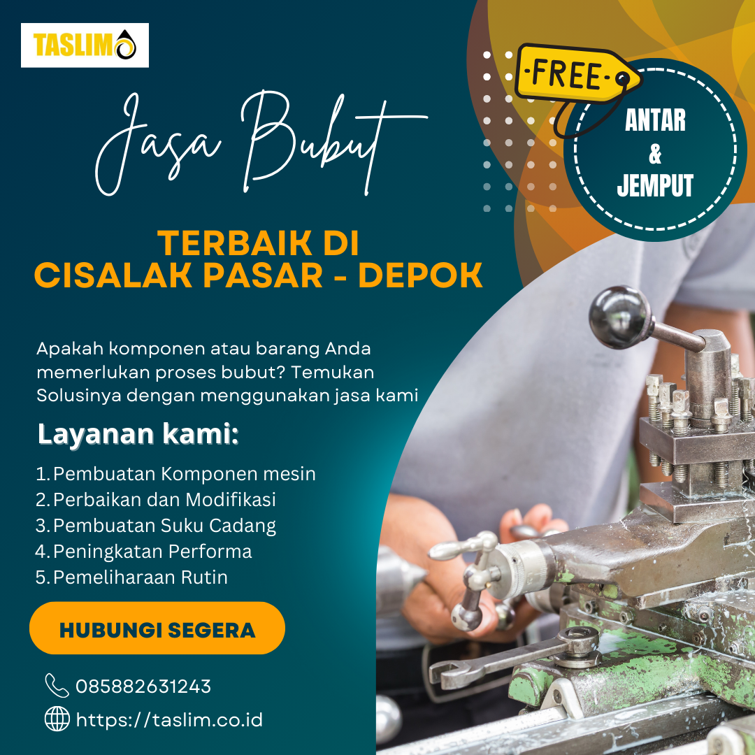 JASA BUBUT TERBAIK DI CISALAK PASAR – DEPOK – CV.TASLIM SOLUSI ELEKTRINDO - 085882631243