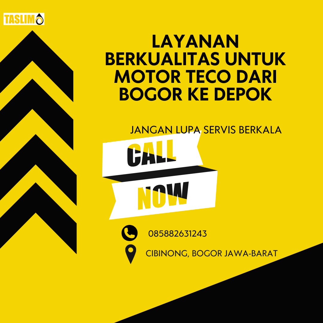 LAYANAN BERKUALITAS UNTUK ELEKTRO MOTOR TECO DARI BOGOR KE DEPOK – CV.TASLIM SOLUSI ELEKTRINDO - 085882631243 